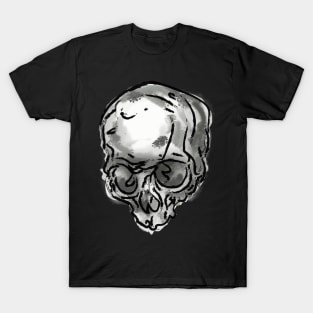 Watercolour Skull T-Shirt